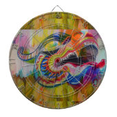 Dragon Head Dartscheibe (vorne)