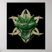 Dragon Head - Green Poster (Vorne)