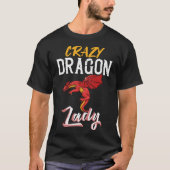 Dragon Head Niedlich Fantasy Creative 2 T-Shirt (Vorderseite)