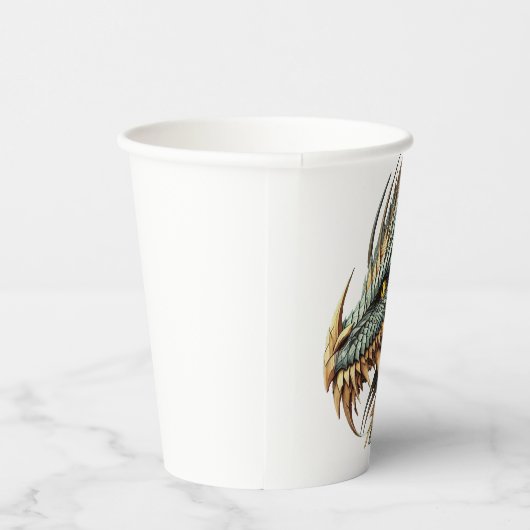 Dragon Head Pappbecher (Rechts)