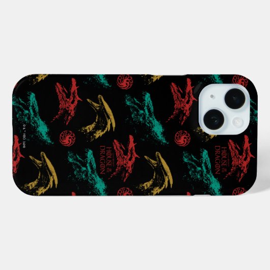 Dragon Head Pattern Case-Mate iPhone Hülle (Rückseite (Horizontal))