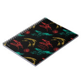 Dragon Head Pattern Notizblock (Linke Seite)