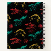 Dragon Head Pattern Notizblock (Rückseite)