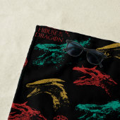 Dragon Head Pattern Strandtuch (Beispiel)
