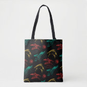 Dragon Head Pattern Tasche (Vorderseite)