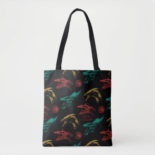 Dragon Head Pattern Tasche (Vorderseite)