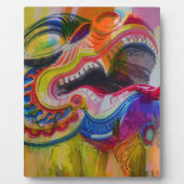 Dragon Head Plaque Fotoplatte (Vorderseite)