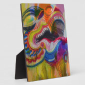 Dragon Head Plaque Fotoplatte (Seite)