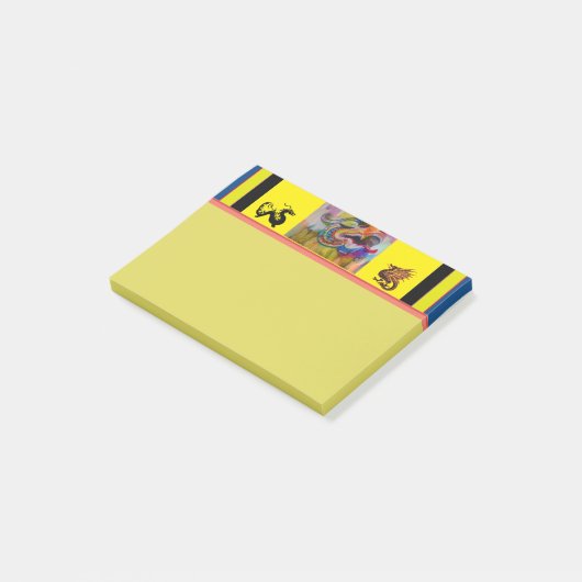 Dragon Head Post-It Notes Post-it Klebezettel (angewinkelt)