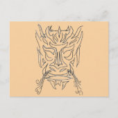 Dragon Head Postkarte (Vorderseite)