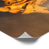 Dragon Head Red Eyes Poster (Ecke)