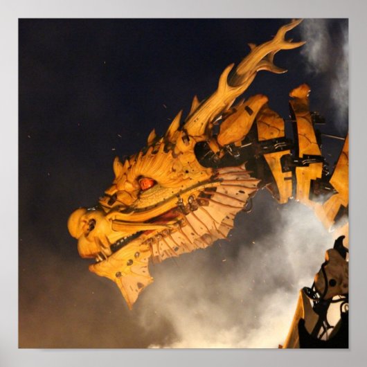 Dragon Head Red Eyes Poster (Vorne)