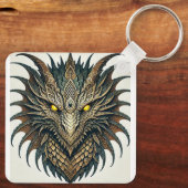 Dragon Head Schlüsselanhänger (Rückseite)