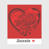 Dragon Heart Aufkleber (Blatt)