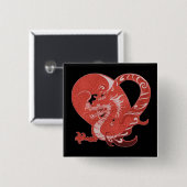 Dragon Heart Button (Vorne & Hinten)