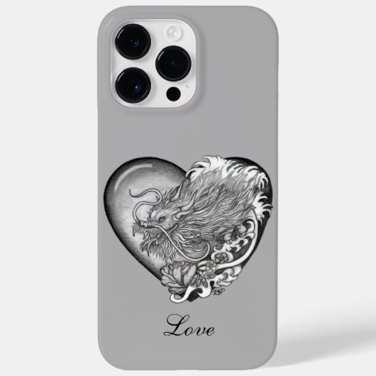 Dragon Heart Case-Mate iPhone Hülle (Rückseite)