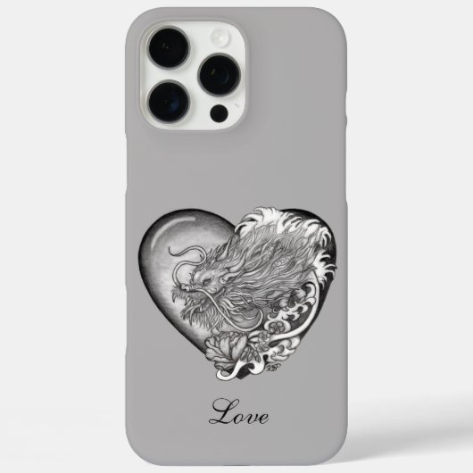 Dragon Heart Case-Mate iPhone Hülle (Rückseite)
