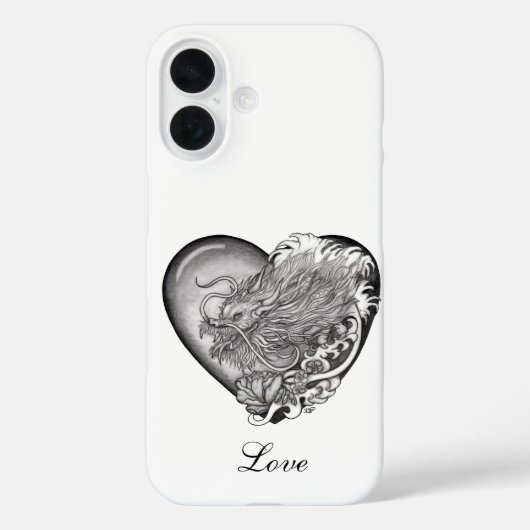 Dragon Heart Case-Mate iPhone Hülle (Rückseite)