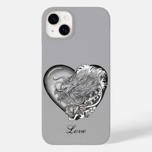 Dragon Heart Case-Mate iPhone Hülle (Rückseite)