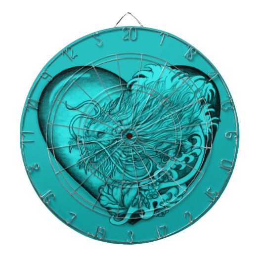 Dragon Heart Dartscheibe (vorne)