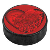 Dragon Heart Eishockey Puck (3/4)