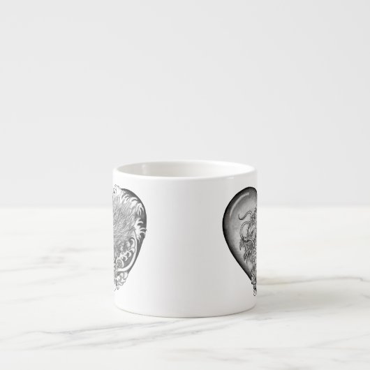 Dragon Heart Espressotasse (Vorderseite)