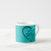 Dragon Heart Espressotasse (Vorderseite Rechts)