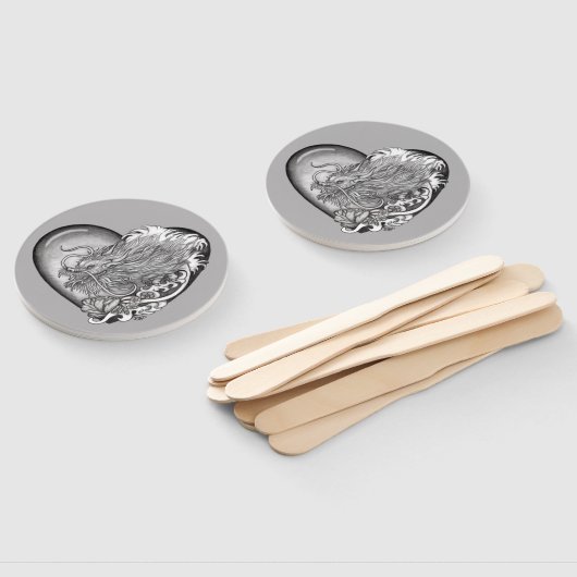 Dragon Heart Fächer (Non-assembled)