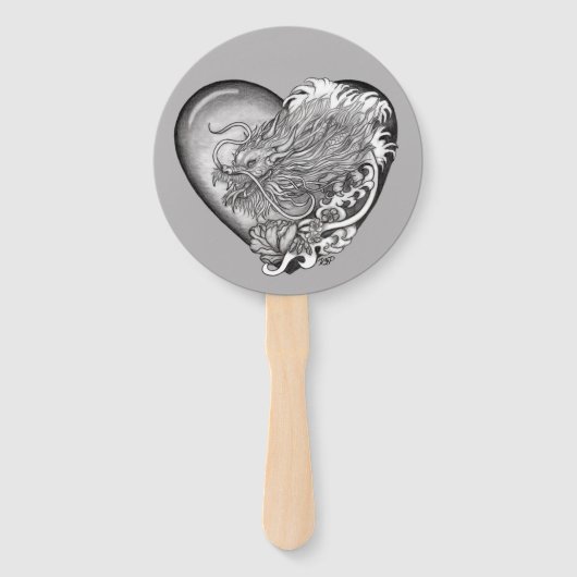 Dragon Heart Fächer (Vorderseite)