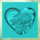 Dragon Heart Fensteraufkleber (Blatt 3)