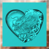 Dragon Heart Fensteraufkleber (Blatt 2)