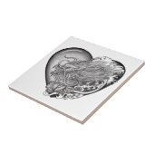 Dragon Heart Fliese (Seite)