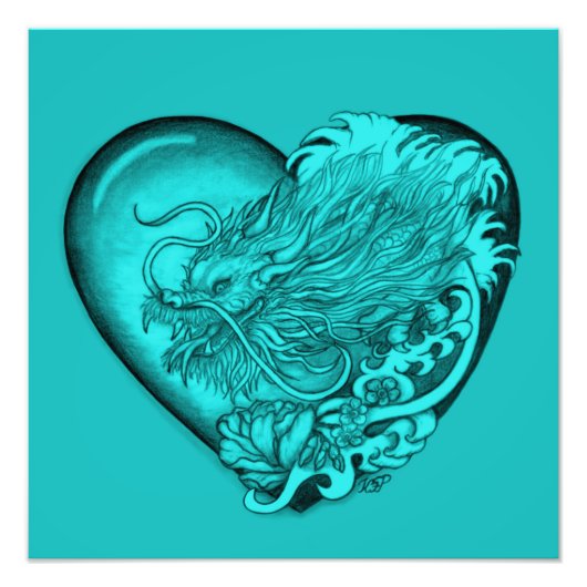 Dragon Heart Fotodruck (Vorne)