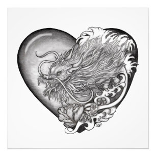 Dragon Heart Fotodruck