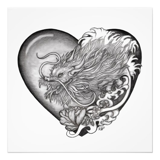 Dragon Heart Fotodruck (Vorne)
