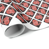 Dragon Heart Geschenkpapier (Rolleneckpunkt)