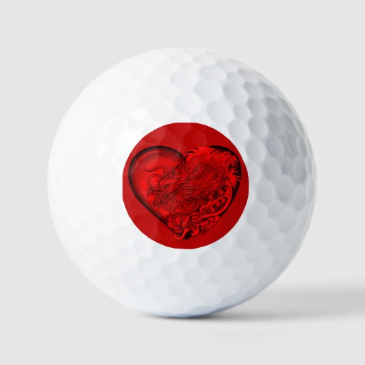 Dragon Heart Golfball (Vorderseite)