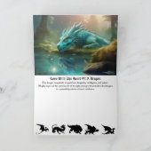 Dragon Heart Holiday Card Feiertagskarte (Innenseite)