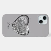 Dragon Heart iPhone Hülle (Rückseite (Horizontal))