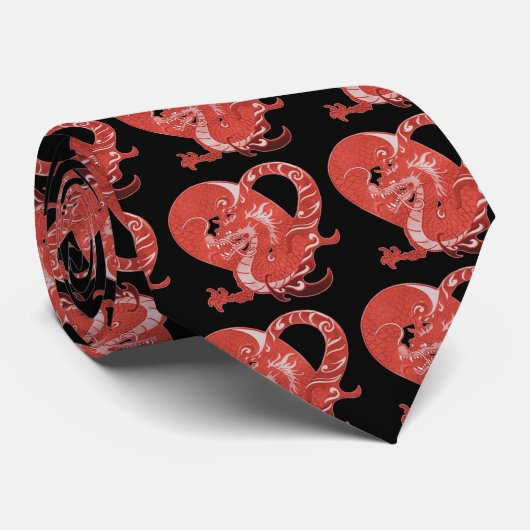 Dragon Heart Krawatte (Gerollt)
