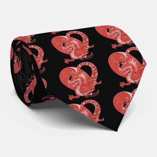 Dragon Heart Krawatte (Gerollt)