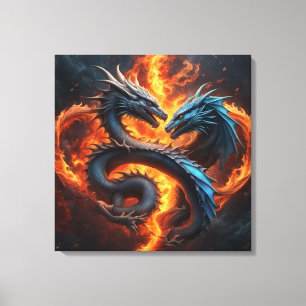Dragon Heart Leinwanddruck