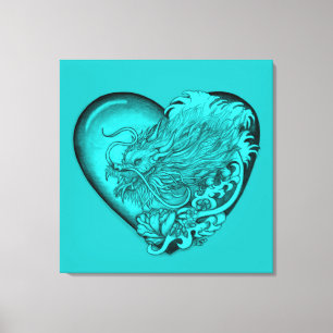 Dragon Heart Leinwanddruck