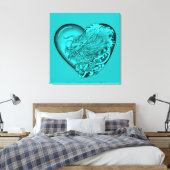 Dragon Heart Leinwanddruck (Insitu (Schlafzimmer))