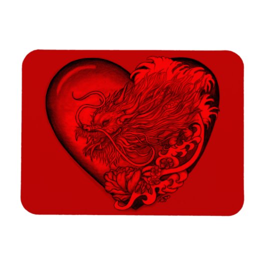 Dragon Heart Magnet (Horizontal)