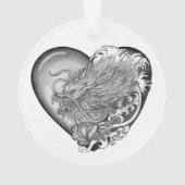 Dragon Heart Ornament (Rückseite)