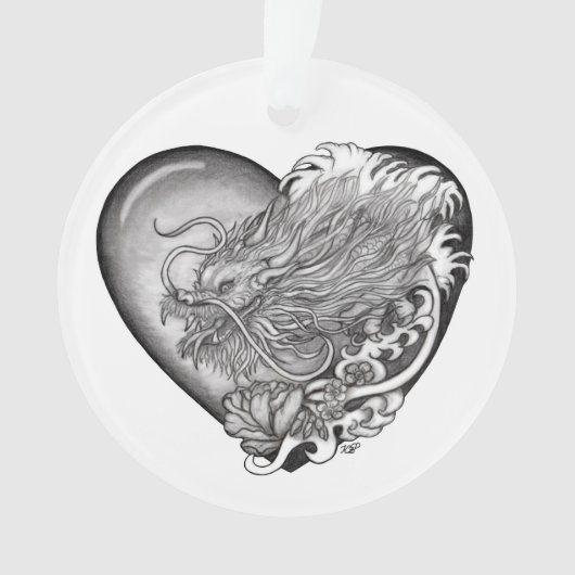 Dragon Heart Ornament (Vorderseite)