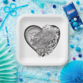 Dragon Heart Pappteller (Party)