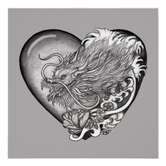 Dragon Heart Poster (Vorderseite)