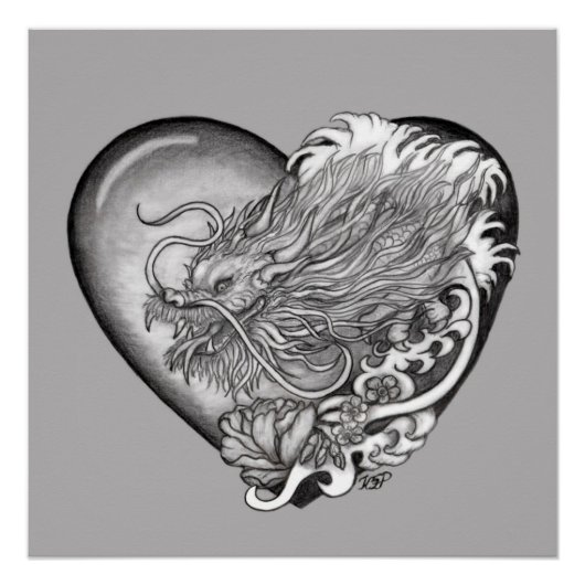 Dragon Heart Poster (Vorderseite)